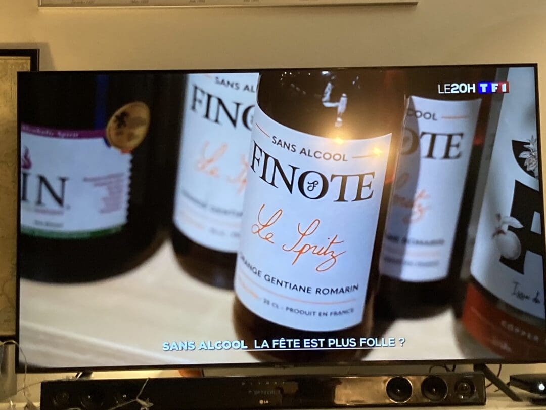 TF1 pour Finote apéritif sans alcool